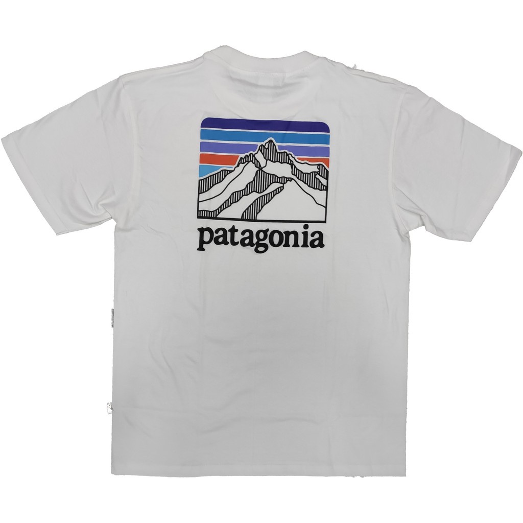 patagonia-line-เสื้อยืด-คอกลม-แขนสั้น-แฟชั่น-ภูเขา-พาตาโกเนีย-ปาตาโกเนีย