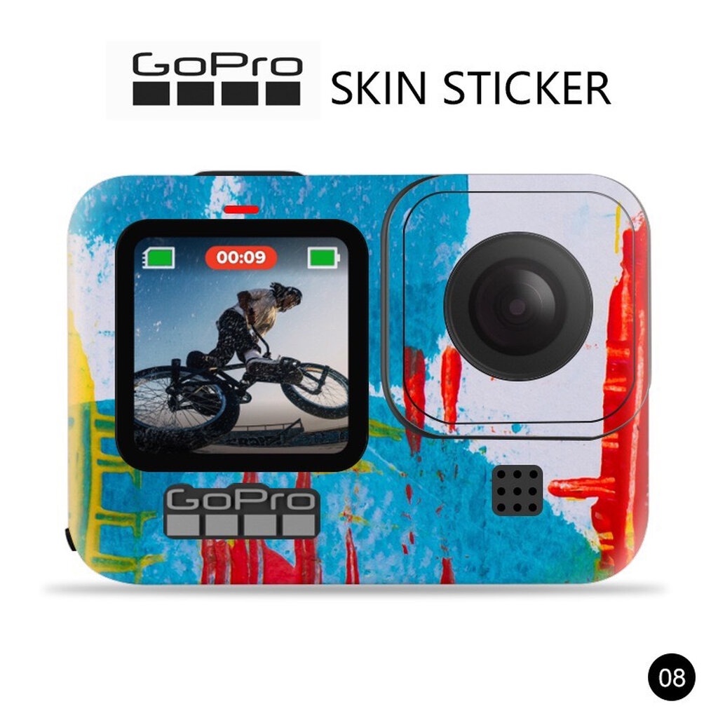 gopro-12-11-10-9-stickers-protective-skin-film-no-8-space-ship-สติกเกอร์ฟิล์ม-ป้องกันรอยขีดข่วน
