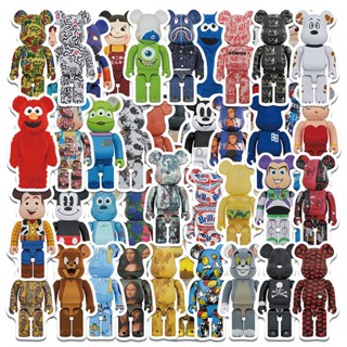 สติกเกอร์พีวีซี Bearbrick Cool Toy กันน้ํา 50 ชิ้น