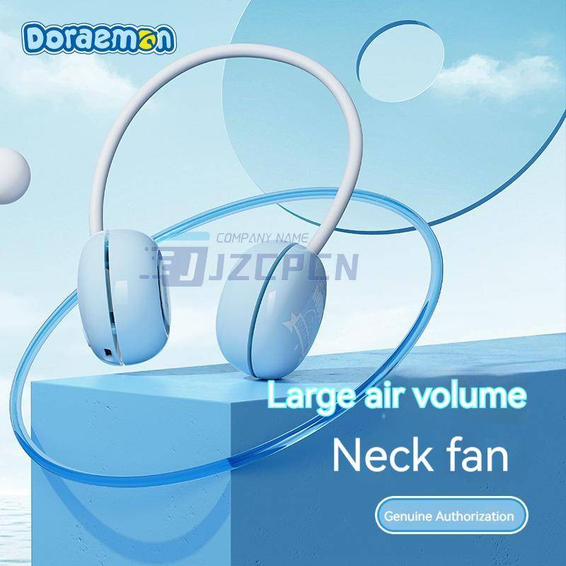 doraemon-พัดลมคล้องคอ-dn-01-พัดลมชาร์จ-usb-ขนาดเล็ก-แบบพกพา-สําหรับ-cool-breeze-ได้ทุกที่