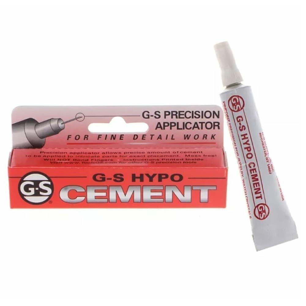 GS GS HYPO Cement Precision Adhesive Glue Fine Applicator 9mL Shopee