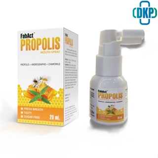 Fahact Propolis Refreshing mouth spray  ฟาห์แอค โพรโพลิซ รีเฟรชชิ่ง เม้าท์ สเปรย์  20 ml [DKP]