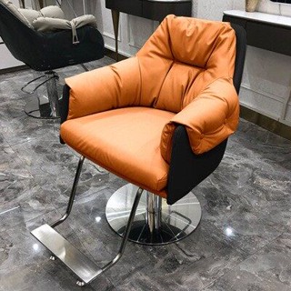 Salon chair  เก้าอี้ร้านเสริมสวย ทำเล็บ เฟอร์นิเจอร์ทำผมตัดผม โช๊คไฮดรอลิค ซาลอน ฐานสแตนเลสสแข็งแรงทนทาน คุณภาพคุ้มราคา