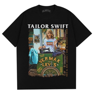  เสื้อยืด เสื้อยืด พิมพ์ลาย lor Swift Vermak Levis Series | พาโรดี้ | เสื้อยืด พิมพ์ลาย Taylor Swift Band | ชุดเสื้อผ้าโ