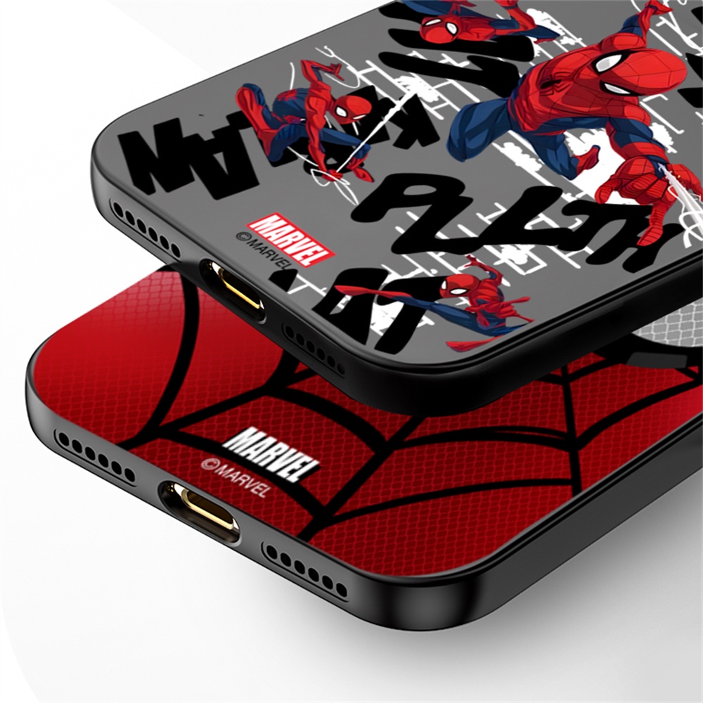 เคสซิลิโคนนิ่ม-ลาย-marvel-spider-man-สําหรับ-oppo-a78-reno-8t-a17-a57-2022-a15-a16-a16k-a54-a53-a12-a5s-a7-a3s-a11k-a52-a92-a94-a37-f9-5f-a1k-a31-a8-a55-c1