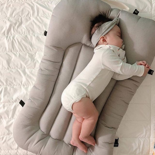 เตียงนอนเด็กแรกเกิด-แบบพกพา-พับได้-ป้องกันแรงดัน-แบบพกพา