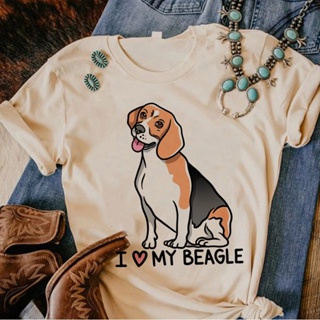 Beagle เสื้อยืด สไตล์ฮาราจูกุ สําหรับผู้หญิง y2k