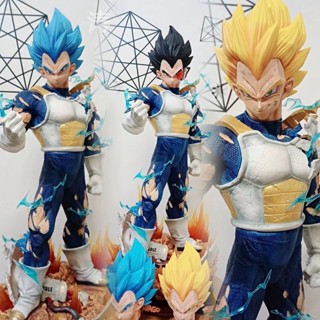 [New product in stock] Dragon Ball GK Super Saiyan bejita four-head carving LX hand-made super large anime statue model decoration gift V3GD