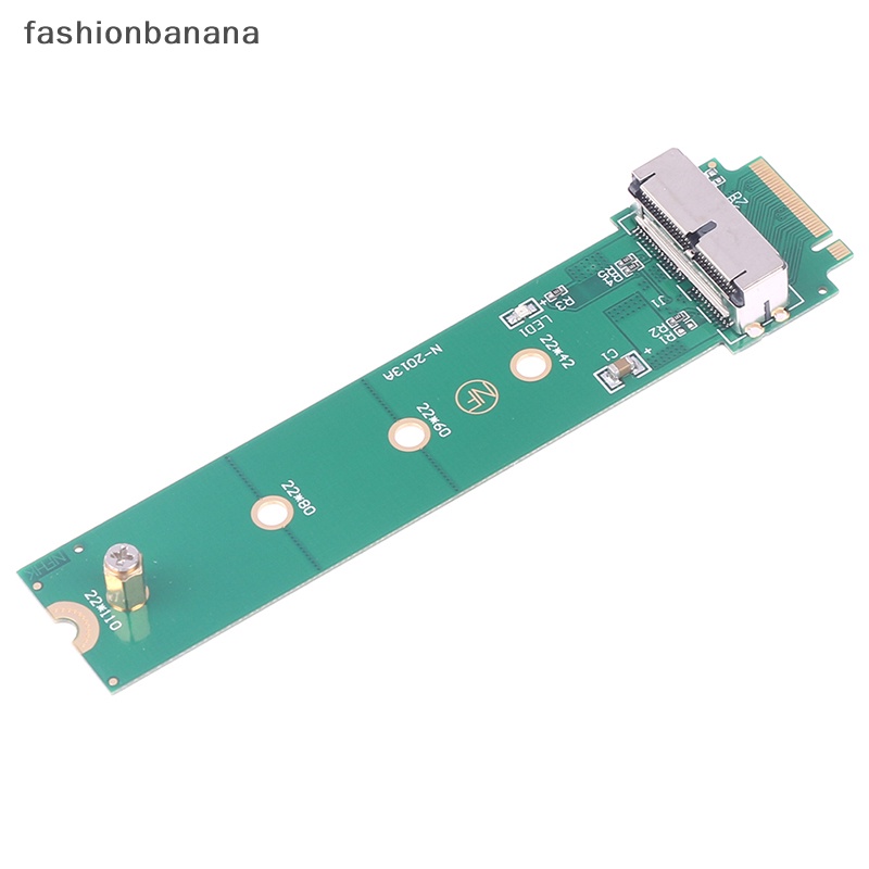 fashionbanana-อะแดปเตอร์แปลงสัญญาณ-ssd-เป็น-m-2-key-m-ngff-pci-e-สําหรับ-macbook-air-pro-12-16-pins