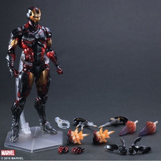 ตุ๊กตาฟิกเกอร์ PlayArts to PA to Avengers Iron Man Spider-Man Captain America Black Panther Deadpool  27cm  STC5