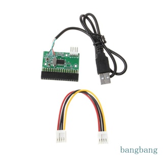 Bang 1 อะแดปเตอร์สายเคเบิล USB 44MB 3 5 เป็น 34Pin ดิสก์ U เป็นฟล็อปปี้ D