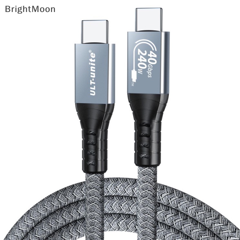 brightmoon-สายเคเบิลชาร์จเร็ว-40gbps-type-c-เป็น-type-c-240w-สําหรับโทรศัพท์มือถือ-คอมพิวเตอร์