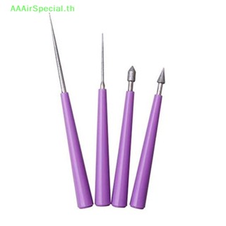 Aaairspecial อุปกรณ์เครื่องปั้นดินเผา เซรามิก ขนาดเล็ก 4 ชิ้น