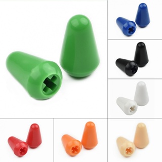 New Arrival~Guitar Toggle Switch Tip/Cap, Push On Slot Fits E-Guitar, Many Colours Option