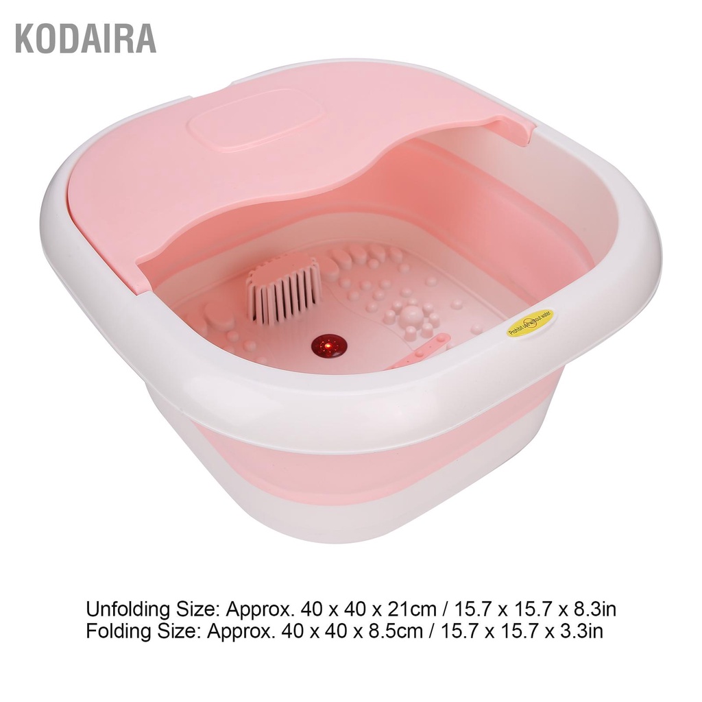 kodaira-เครื่องนวดสปาเท้าแบบพับได้เครื่องนวด-8128c