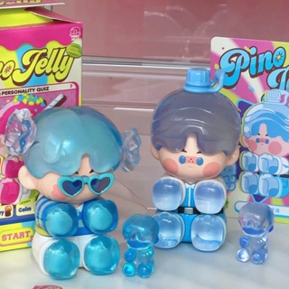 【ของแท้】POPMART Pinojelly V4 Taste &amp; Personality Quiz Series ตุ๊กตาฟิกเกอร์กล่องสุ่ม เครื่องประดับ ของขวัญ
