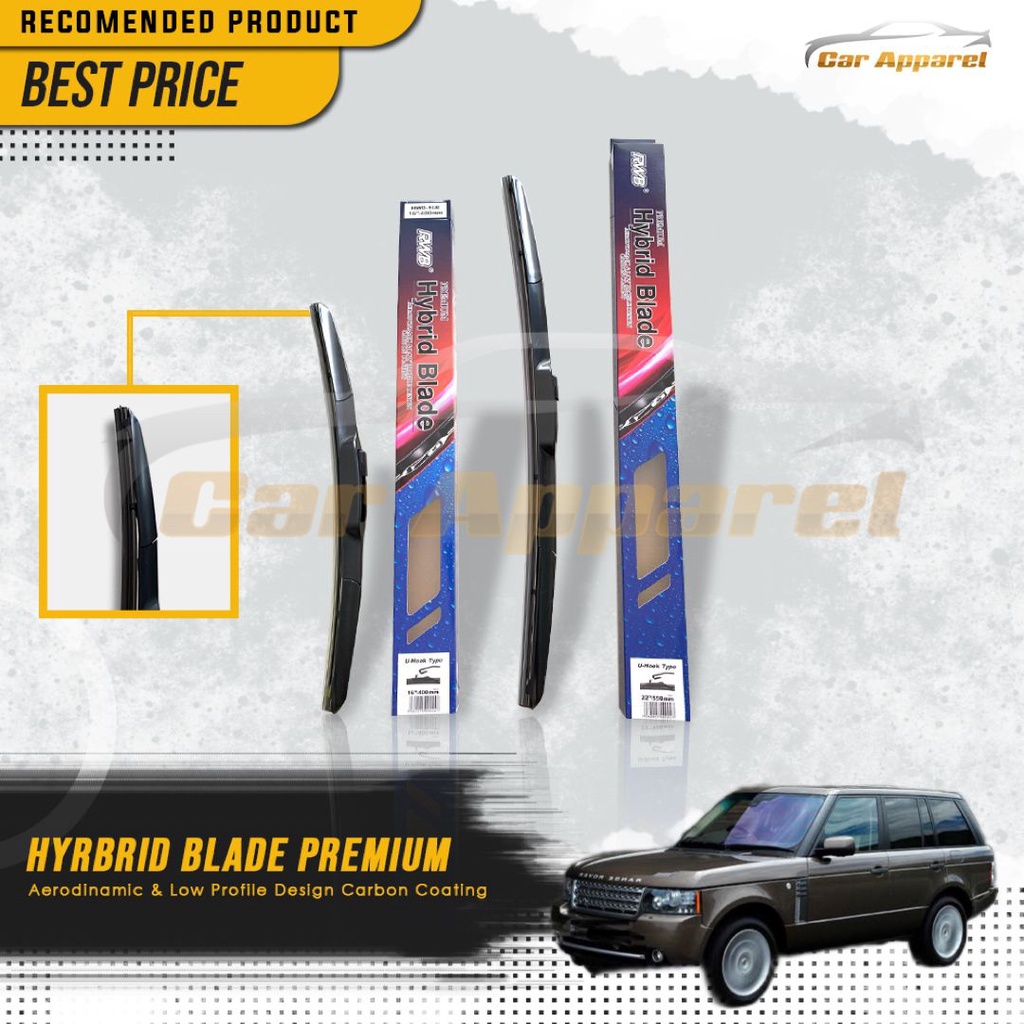 WIPER RANGE ROVER L322 2002-2012 RWB คู่เคลือบคาร์บอนไฮบริด | Shopee ...
