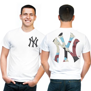 เสื้อยืดคุณภาพดี     เสื้อ MLB NY T-Shirt แท้ ส่งฟรี