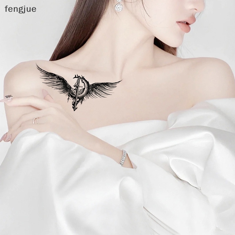 fengjue-สติกเกอร์รอยสักชั่วคราว-ลายดอกไม้-3d-กันน้ํา-สําหรับติดตกแต่งร่างกาย-th