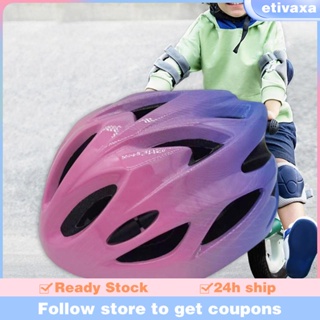 [Etivaxa] หมวกกันน็อค ระบายอากาศ กันกระแทก ใส่สบาย สําหรับขี่จักรยาน โรลเลอร์สเก็ต ทุกเพศ