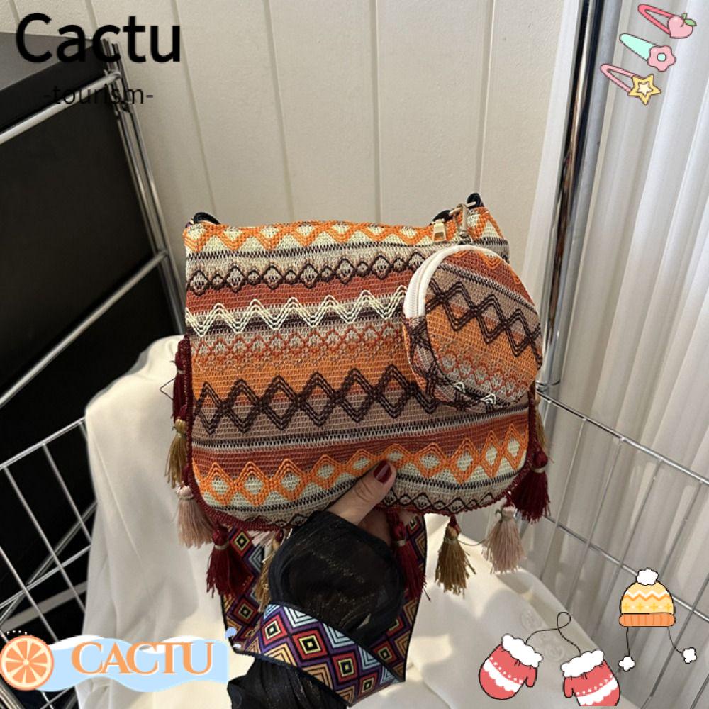 cactu-กระเป๋าถือ-กระเป๋าสะพายไหล่-ผ้าแคนวาส-ทรงโท้ท-ความจุสูง-สีพื้น-แฟชั่นสําหรับสตรี
