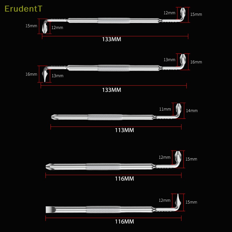 erudentt-ไขควงแม่เหล็ก-มุมขวา-90-องศา-phillips-slotted-hex-torx-el-z-l-ใหม่