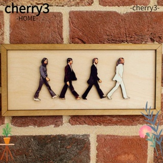 Cherry3 กรอบรูปไม้ ทรงสี่เหลี่ยมผืนผ้า สําหรับแขวนตกแต่งบ้าน