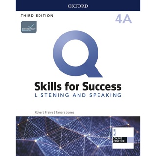 Bundanjai (หนังสือเรียนภาษาอังกฤษ Oxford) Q : Skills for Success 3rd ED 4 : Listening and Speaking : Student Book A +iQ