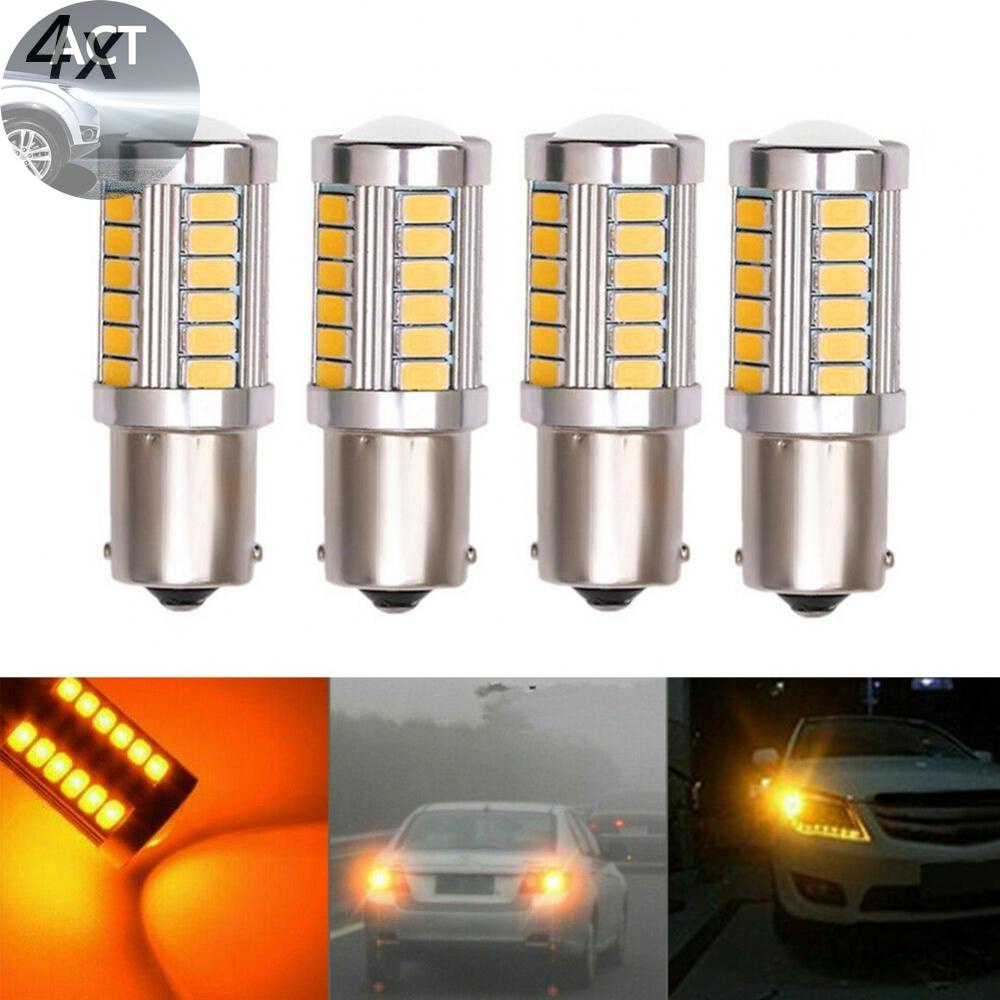 ไฟเลี้ยว-led-3000k-33led-581-ba15s-py21w-ความสว่างสูง-4-ชิ้น