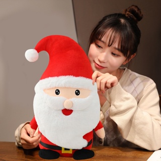 (VIP) ตุ๊กตาซานตาคลอสน่ารัก แบบนิ่ม สําหรับตกแต่งบ้าน เทศกาลคริสต์มาส