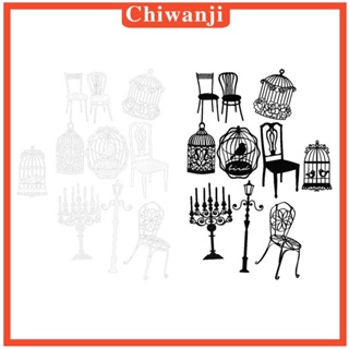 [Chiwanji] กระดาษลูกไม้ สําหรับตกแต่งสมุดภาพ อัลบั้ม แพลนเนอร์ DIY 20 ชิ้น