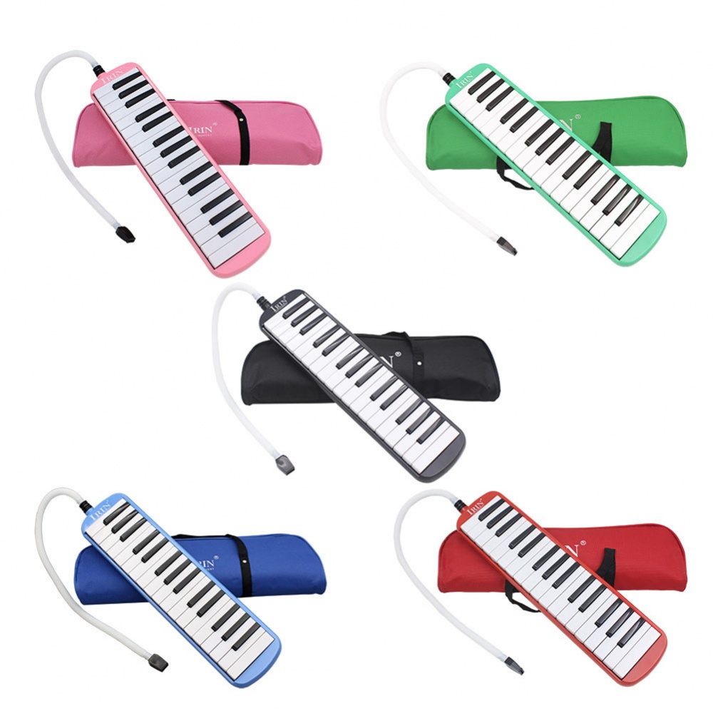 new-arrival-melodica-32-keys-keys-32-plastic-red-with-carrying-bag-41-5-10-5-4-5cm