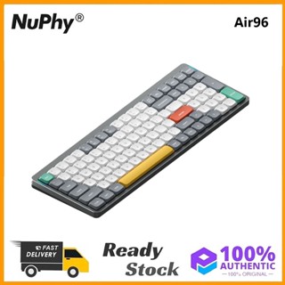 Nuphy Air96 คีย์บอร์ดไร้สายบลูทูธ 5 สําหรับ Win Mac Android ios