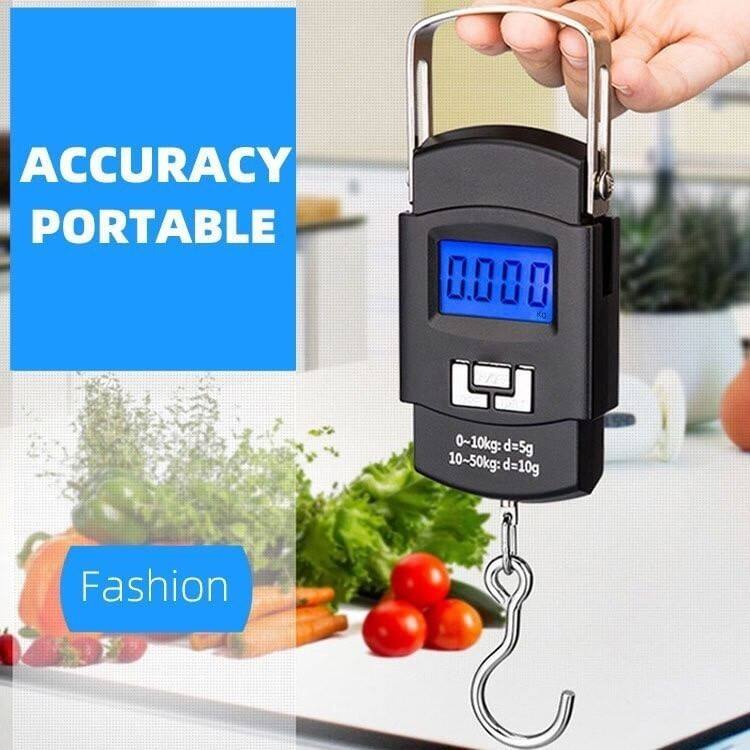 blueoutlet-portable-electronic-scale-ตาชั่งน้ำหนักเดินทาง-ตาชั่งน้ำหนักกระเป๋าเดินทาง-ให้คุณทราบน้ำหนักของกระเป๋า