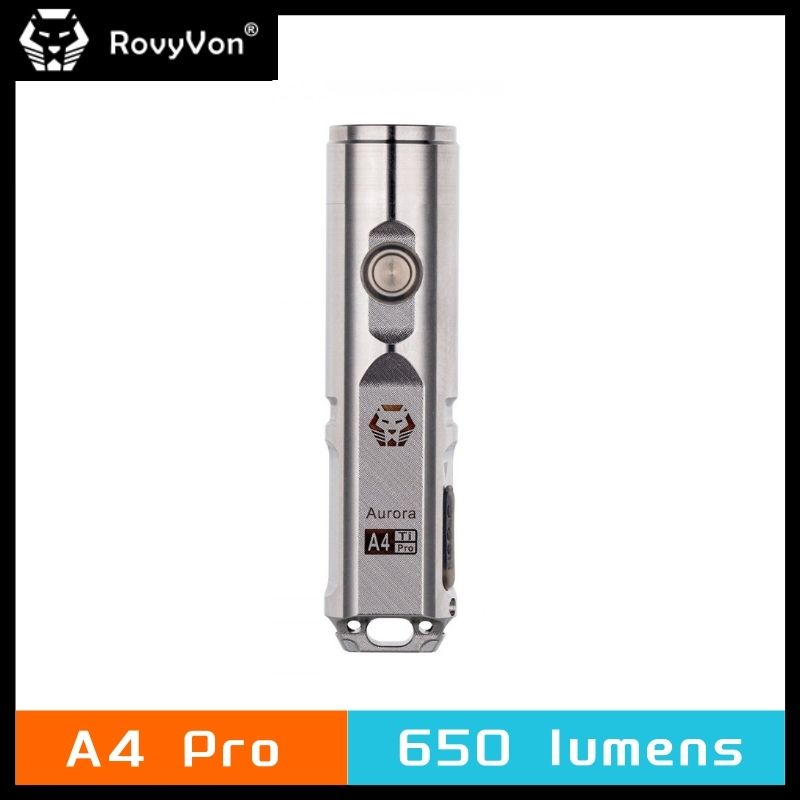 rovyvon-aurora-a4-pro-พวงกุญแจไฟฉาย-ไทเทเนียม-สว่างมาก-650-ลูเมน-ชาร์จซ้ําได้-สําหรับเทศกาลกลางแจ้ง-ในครัวเรือน