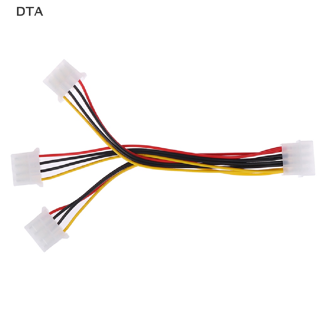 dta-4-pin-ide-1-to-3-molex-ide-ตัวเมีย-พาวเวอร์ซัพพลาย-ตัวแยก-ตัวขยาย-สายเคเบิล-อะแดปเตอร์-dt