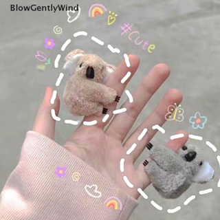 Blowgentlywind กิ๊บติดผม รูปการ์ตูนหมีโคอาล่า 3D อุปกรณ์เสริม สําหรับถ่ายรูป