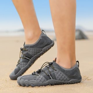 ใหม่ รองเท้าวิ่ง รองเท้าชายหาด กันลื่น สําหรับเดินป่า ฟิตเนส กลางแจ้ง