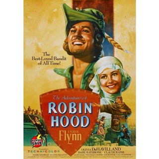 DVD ดีวีดี The Adventures of Robin Hood (1938) โรบินฮู้ด จอมโจรผจญภัย (เสียง อังกฤษ | ซับ ไทย/อังกฤษ) DVD ดีวีดี