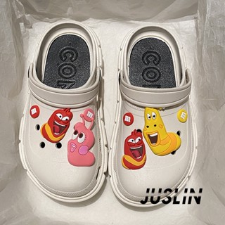 JUSLIN  รองเท้า รองเท้าแตะผู้หญิง อ่อนนุ่ม สไตล์เกาหลีฮ แฟชั่น สะดวกสบาย สุขภาพดี 2023ใหม่ 050509 ins Beautiful Unique ทันสมัย B21H0G3 37Z230910