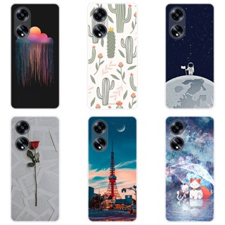 เคสซิลิโคน TPU สำหรับ OPPO A98 A 98 5G เคส ซิลิโคนนิ่ม หลากหลาย