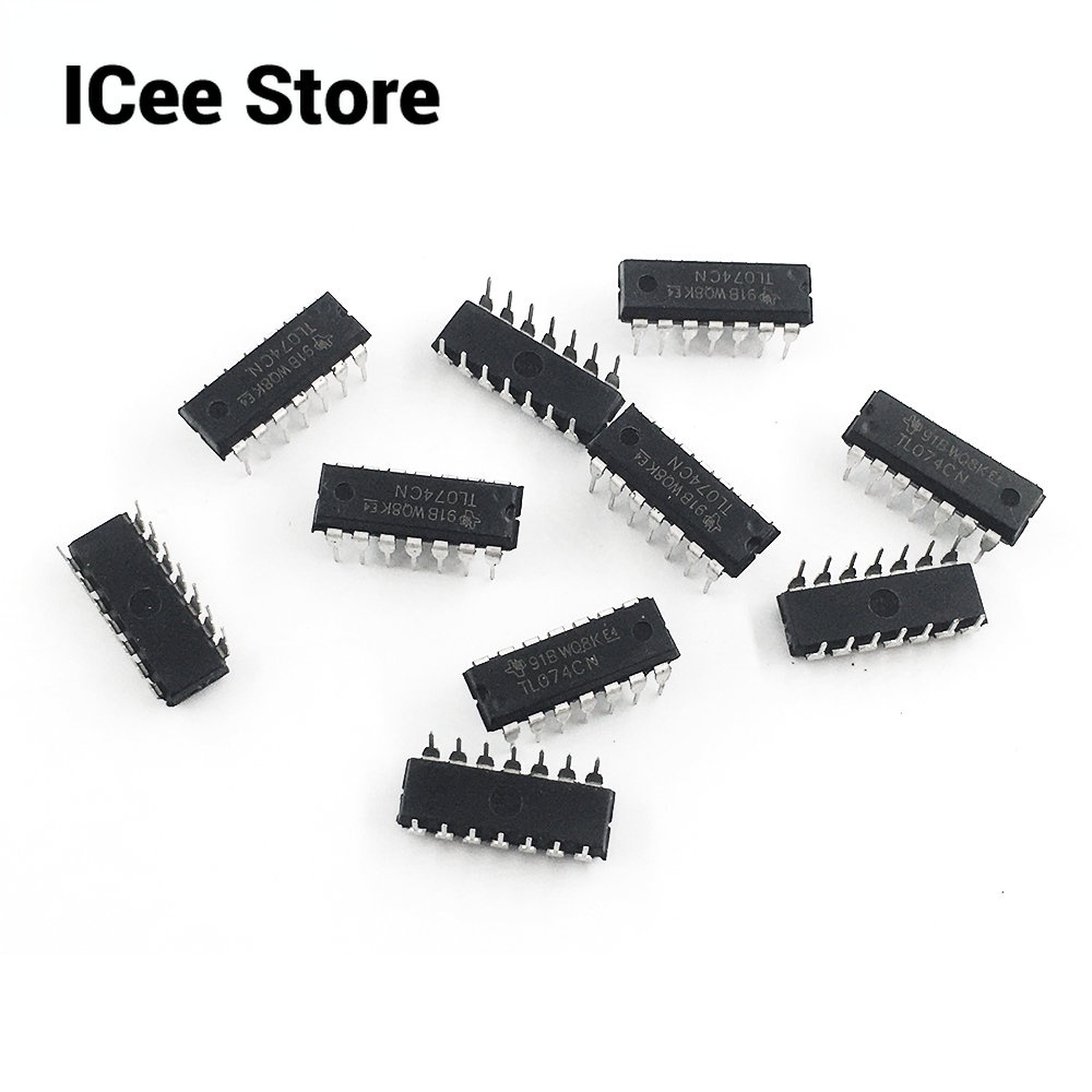 ไอซี LM324 LM324N TL074CN TL074 DIP14 DIP 20 10 ชิ้น Shopee Thailand