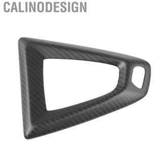 Calinodesign Car Center Console Shift Panel Frame Dry Carbon Fiber Replacement for M3 F80 LHD 2014-2020 Car Styling
