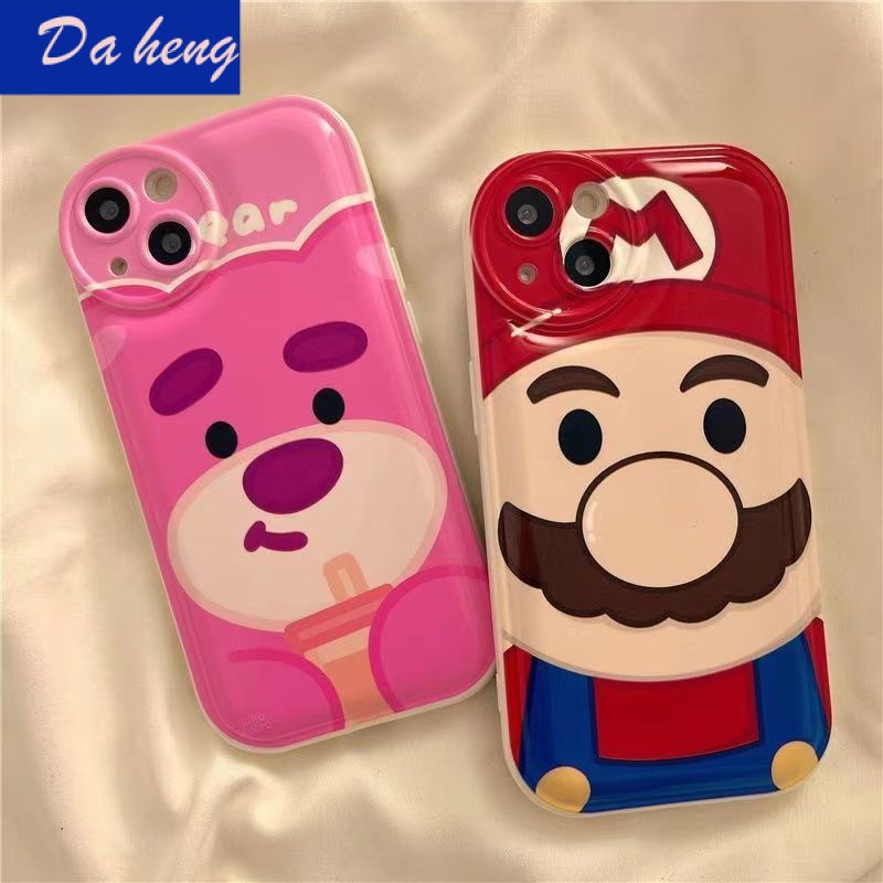 ใหม่-เคสโทรศัพท์มือถือแบบนิ่ม-กันกระแทก-ลายการ์ตูน-สําหรับ-iphone-12pro-13promax-x-xr-11-7plus