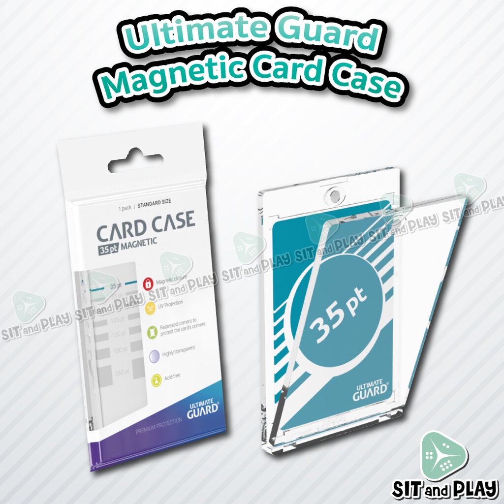 Ultimate Guard - Magnetic Card Case กรอบแม่เหล็ก แบบใส สำหรับใส่การ์ด ...