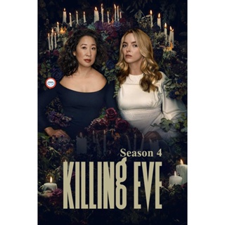 ใหม่! ดีวีดีหนัง Killing Eve Season 4 (2022) พลิกเกมล่า แก้วตาทรชน ปี 4 (8 ตอน) (เสียง ไทย | ซับ ไม่มี) DVD หนังใหม่