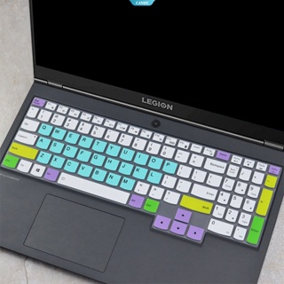 ฟิล์มซิลิโคนติดแป้นพิมพ์แล็ปท็อป ทําความสะอาดง่าย สําหรับ Lenovo Ideapad Gaming 3 Y7000P R7000 15.6 นิ้ว [CAN]