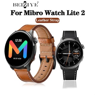 สายนาฬิกาข้อมือหนัง แบบเปลี่ยน สําหรับ Mibro Watch Lite 2 Xiaomi Mibro Watch Lite 2