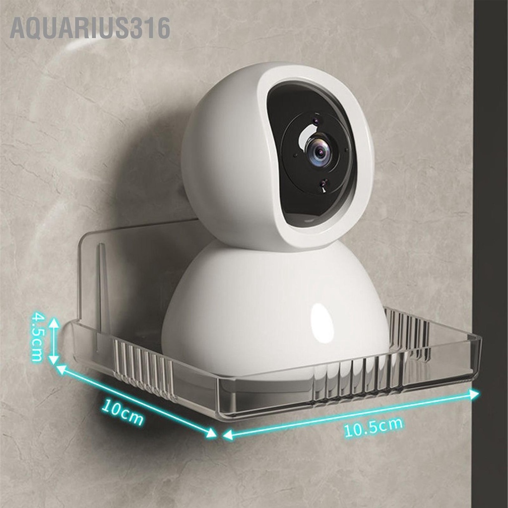 aquarius316-ชั้นวางของติดผนังแบบลอยตัวอเนกประสงค์-aesthetic-practical-ประหยัดพื้นที่ในทางปฏิบัติ-wall-mount-router-shelf-สำหรับห้องนั่งเล่นในครัว