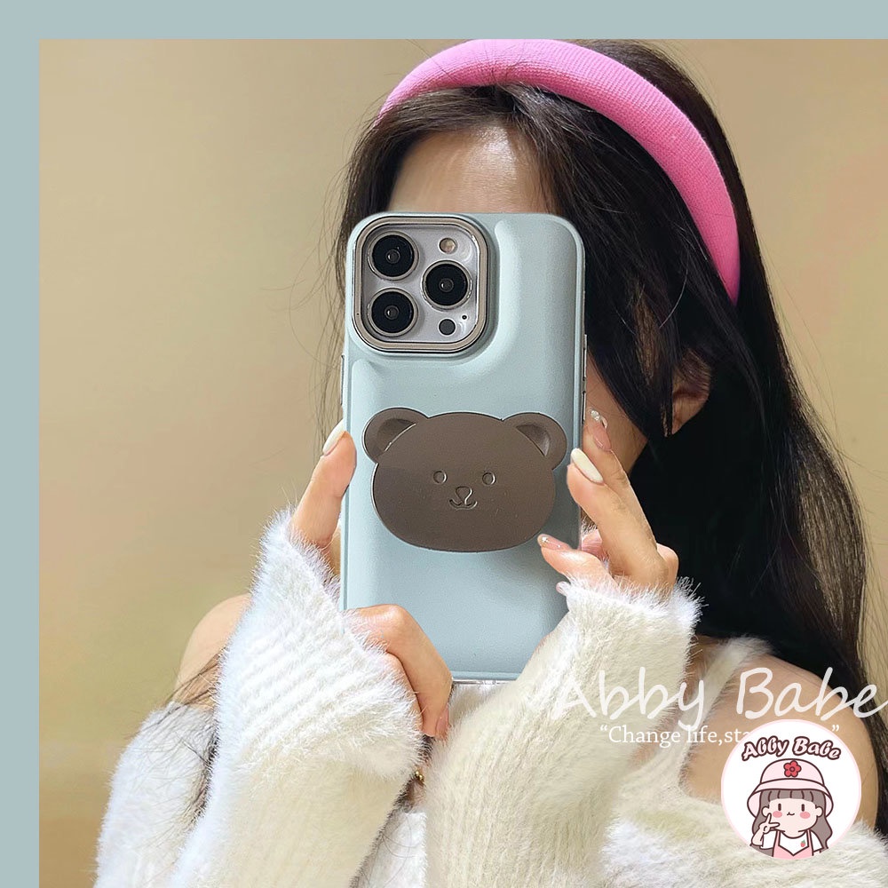 เคสโทรศัพท์มือถือ-tpu-นิ่ม-ปิดด้านหลัง-กันกระแทก-ป้องกันเลนส์กล้อง-ลายหมี-ท้องฟ้ากลางคืน-หรูหรา-สําหรับ-iphone-14-pro-max-12-11-pro-max-x-xs-xr-7plus